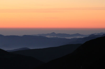 POSTA DE SOL OLLA DE VALLTER DES DEL CIM