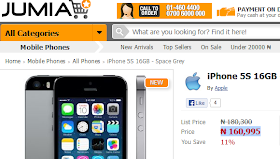 Buy iPhone 5S in Nigeria