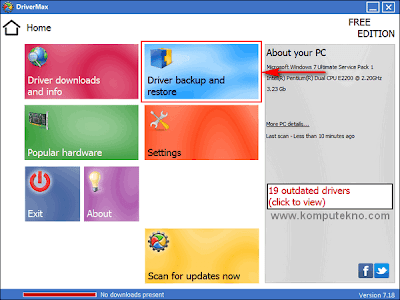 Backup dan Restore Driver Komputer dengan Driver Max - 3