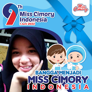 Twibbon 9th Miss Cimory Indonesia Tanggal 1 Juni 2022, Desain Elegance