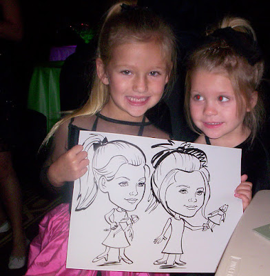 Santa Barbara Caricaturist for Children's Birthday Party