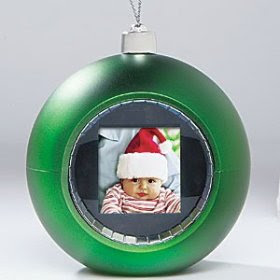 digital photo Christmas ornament