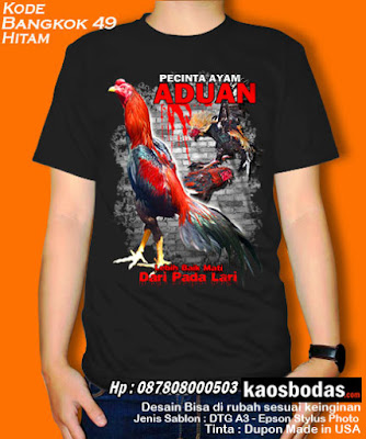 Kaos Ayam Bangkok 49 