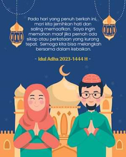 ucapan maaf maafan idul adha 2023