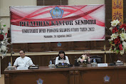 Topang Kinerja Anggota DPRD Sulut, Setwan Gelar Pelatihan Kantor Sendiri