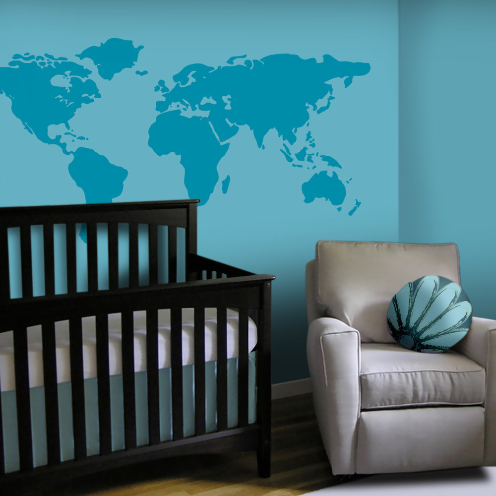 Mad for Mid Century Travel Theme Nursery  Wall  Decal on Etsy