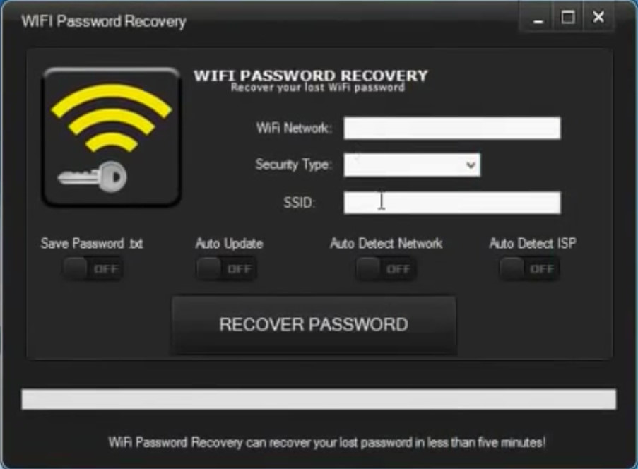 WIFI Password Recovery Tool - Hacks any Wi-Fi in two minutes ... - 