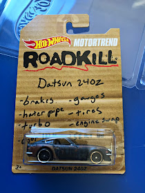 Hot Wheels Roadkill Datsun 240z Motortrend 