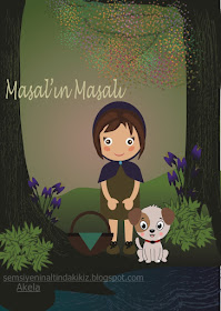 Akela, Masal, story, girl, dog