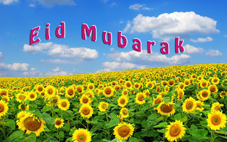 eid mubarak images with flowers