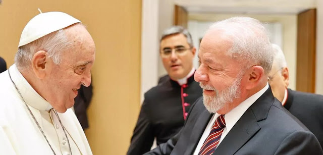 Lula organiza missa pela saúde do papa Francisco
