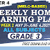 Week 3 Grade 3 Weekly Home Learning Plan Q4