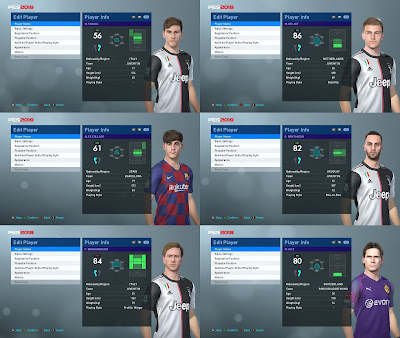 PES 2019 Facepack by SR & Sofyan Andri