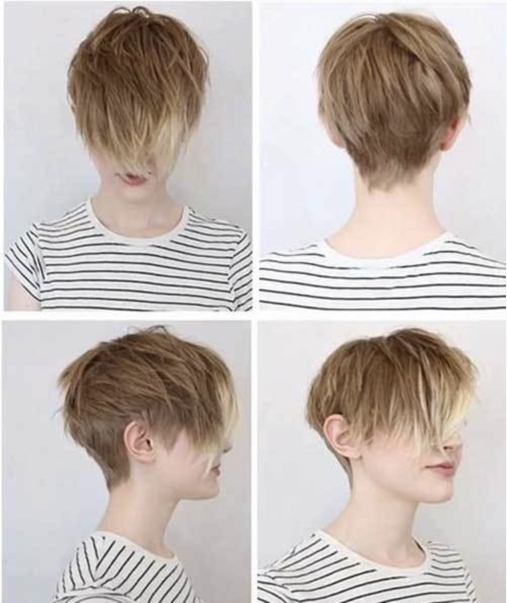 long pixie haircuts for women