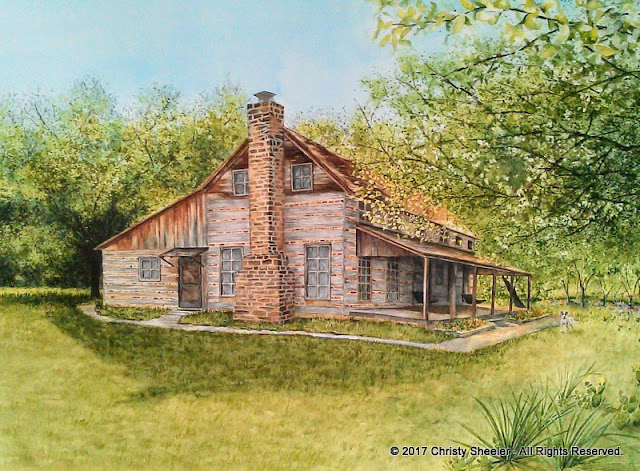 The Ivy Ranch on the Brazos River by Christy Sheeler