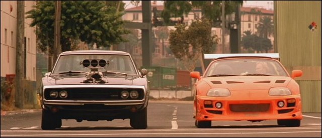 A stock charger would get 125 seconds This dodge charger was in the movie