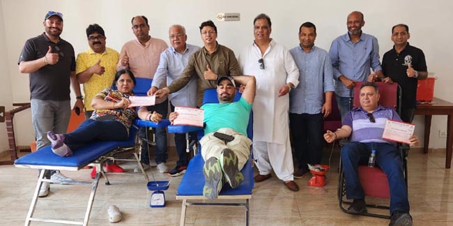 Omaxe Organises Blood Donation Camp at Omaxe Royal Residency, Ludhiana