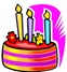 birthdaycakecandlesflowers