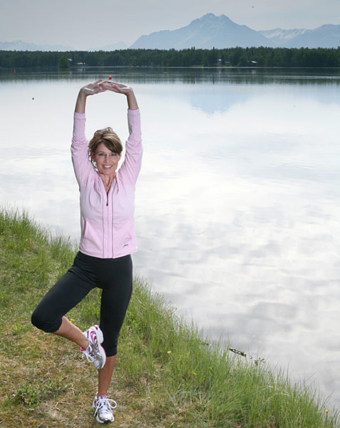 sarah palin runner magazine. Sarah Palin cameltoe