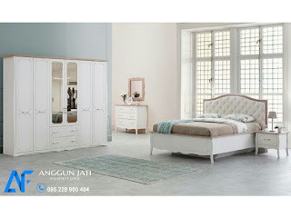 Kamar Set Minimalis Putih Modern | Harga Set Kamar Warna Putih