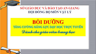 Background Bồi dưỡng tăng cường năng lực dạy học trực tuyến dành cho giáo viên trung học (đủ các môn) 