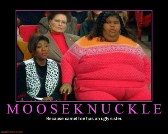 fat people in leggings. fat people is genitalia.