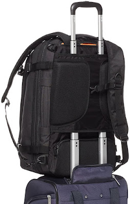 amazonbasics slim travel backpack weekender