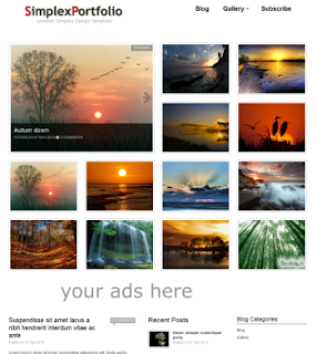 Best Photo Gallery Blogger Templates