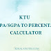 KTU CGPA to Percentage Calculator