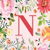 ➫ How to buy N: Monogram Initial N Notebook for Women, Girls and School, Pink Floral 8.5 x 11 ★ 2020