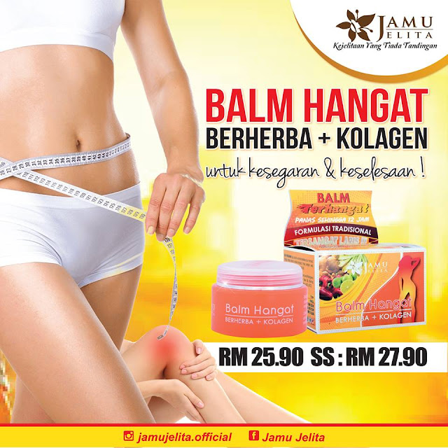 Balm Hangat Berherba + Kolagen Jamu Jelita