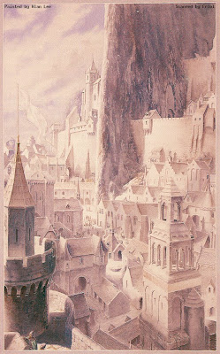 Illustration Tolkien par Alan Lee .