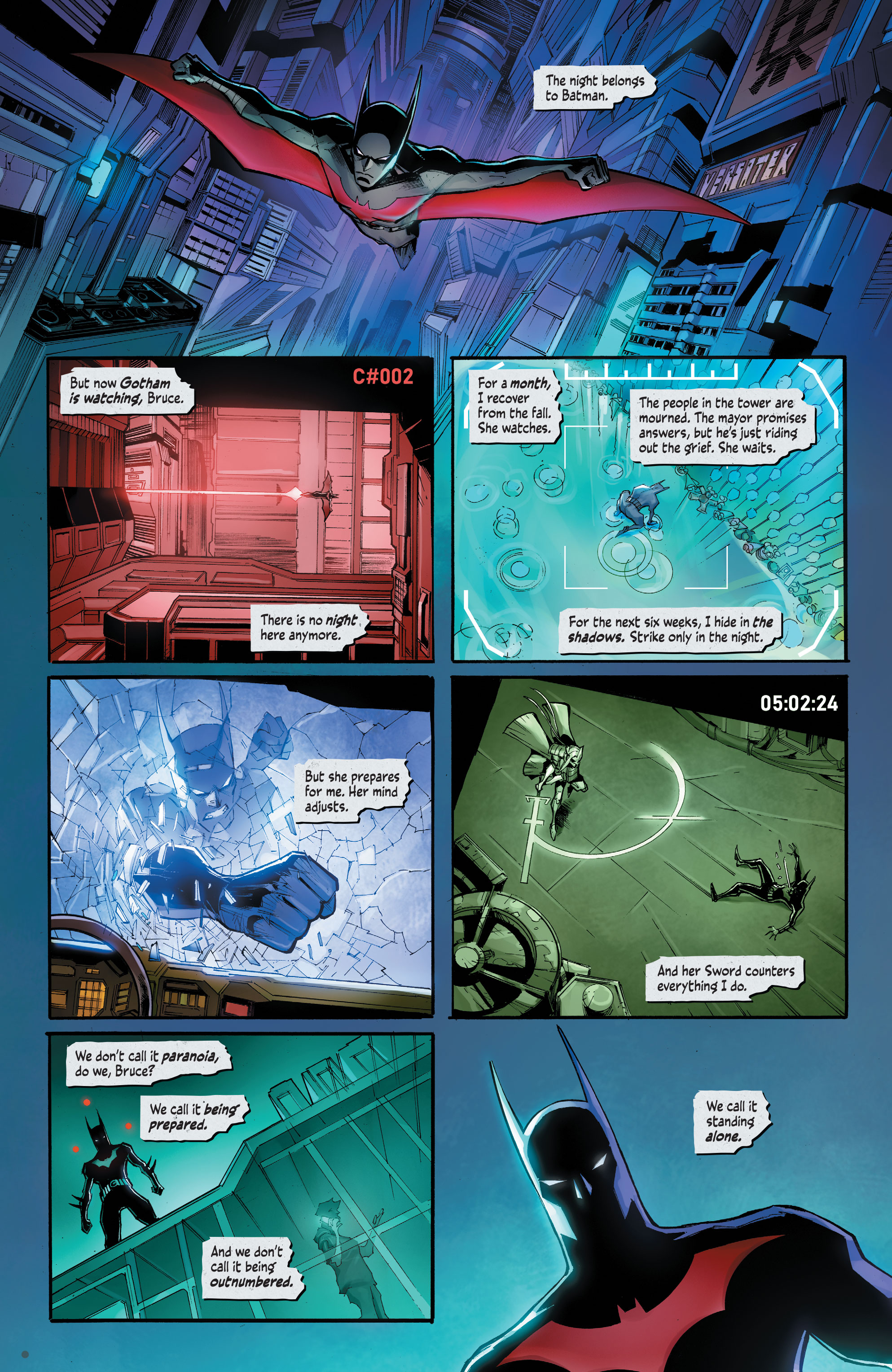 Weird Science DC Comics: Batman Beyond: Neo-Year #2 Review