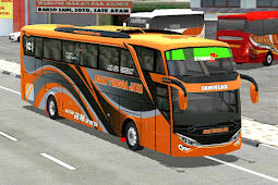 Livery Bus 2 Agam Tungga Jaya SHD ES Bus Simulator ID