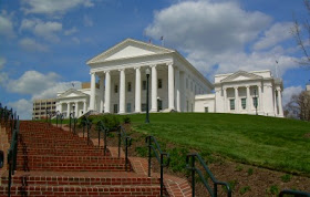 Virginia state capitol Richmond lottery taxes