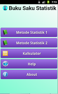 buku saku statistik android