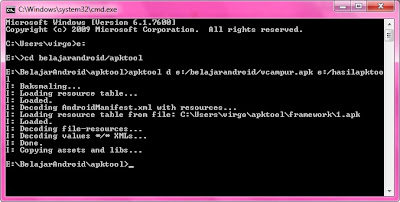 Cara Mudah Membedah Source Code File .apk (decompile atau decode) di windows