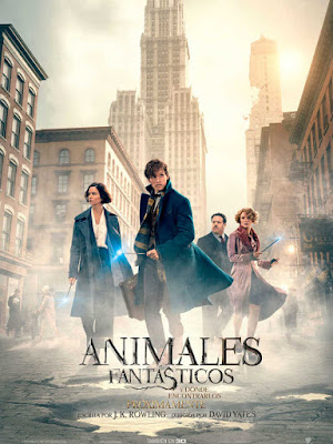 Animales fantásticos y donde encontrarlos - cartel pelicula