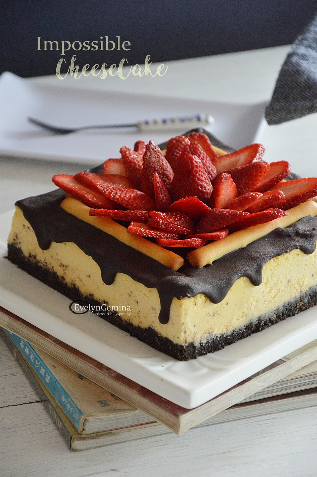 IMPOSSIBLE CHEESECAKE