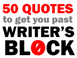 50 quotes about writer's block by writers