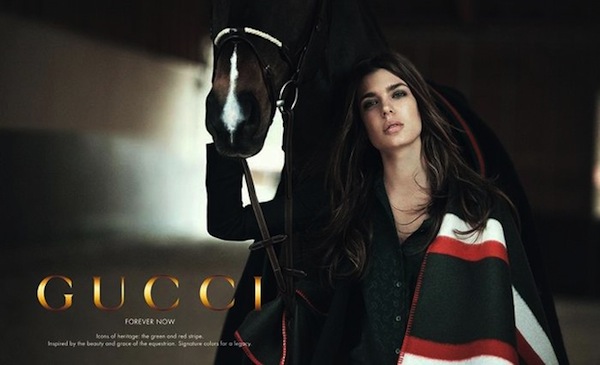 been getting tons of press as the stunning face of the new Gucci ads