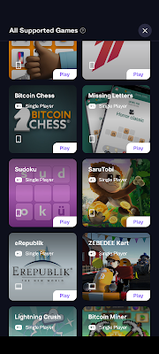 Bitcoin Earning Games on ZBD