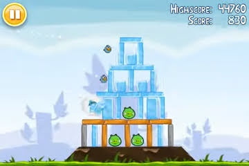 Skill Burung kecil berwarna abu-abu Angry Birds