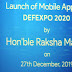  રાજનાથસિંહે આગામી DefExpo 2020 ની મોબાઇલ એપ્લિકેશન લોંચ કરી