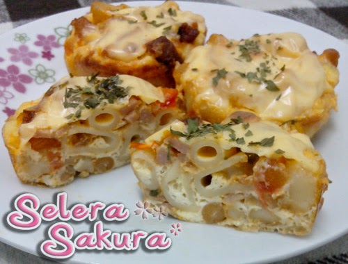 Selera Sakura: Makaroni Bakar Style Mat Gebu