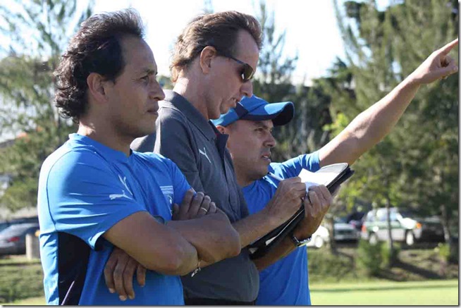 Gary Stempel, Ivan Castillo y Raul calderon