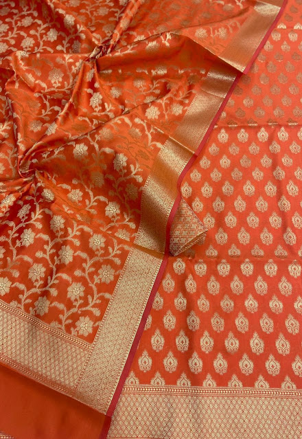 Banarasi Cotton Silk Suit