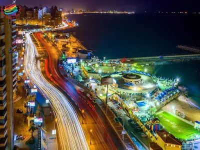 Alexandria by night