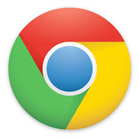 The Google chrome logo