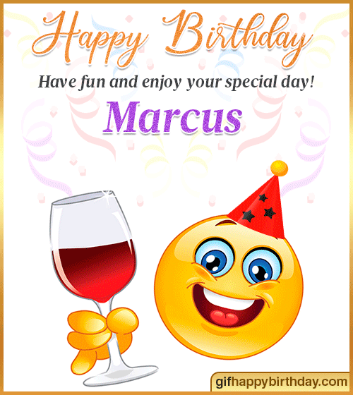 70+ Best Happy Birthday Marcus Images (2023) GIFs, Memes & Wishes - Birthday  Cakes 2023